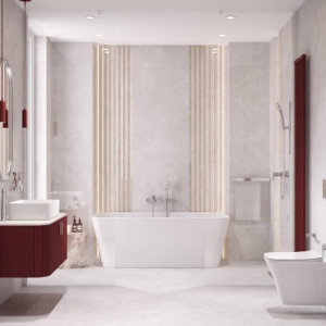 Nowoczesna strefa bidetu